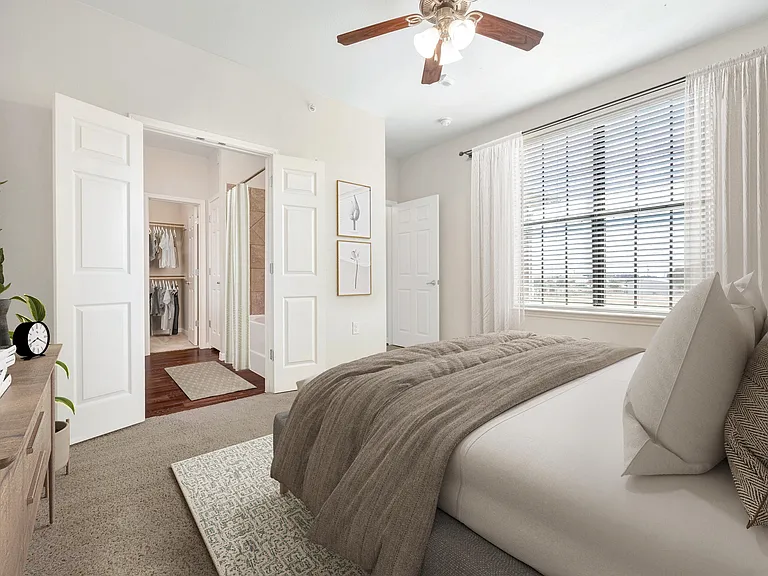 Spacious Master Bedroom with Walk-In Closet