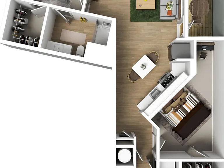 2 Bedroom Type B 2 Bedroom Type B