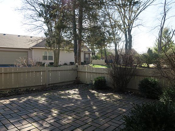 Brick patio and courtyard