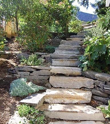 Backyard Stairs