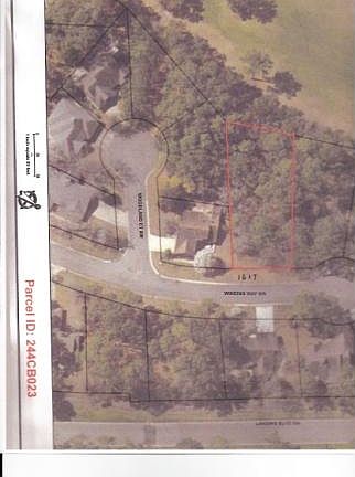 County Ariel map view