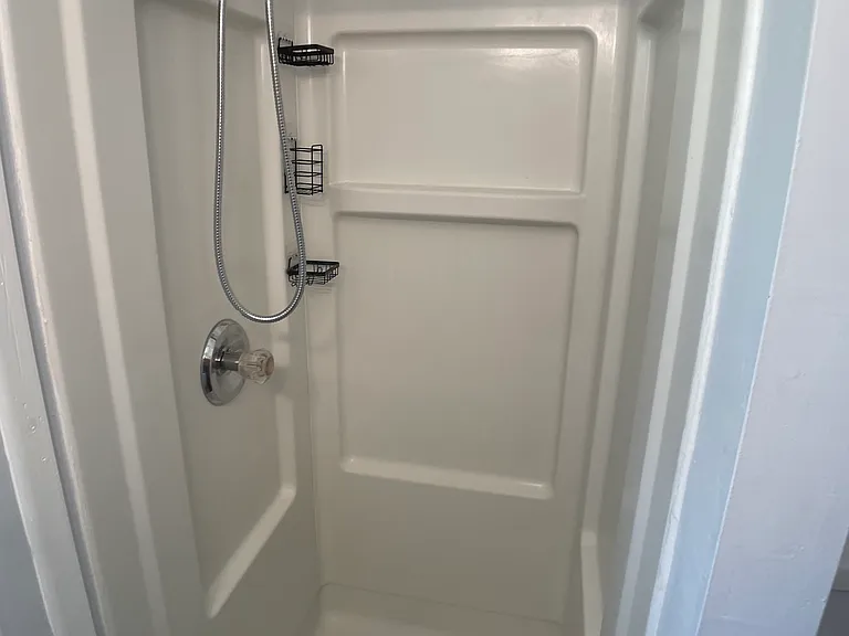 North bathroom shower