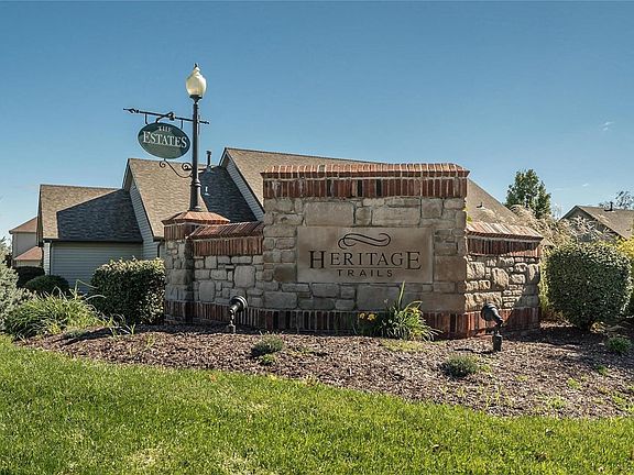 The Estates of Heritage Trails is one of the final plats of the overall Heritage Development.  The homes in this development at its inception ranged up to the 800's, with prestigious builders of Hayden, Griffey Custom Homes, and entry level by Vantage Homes.