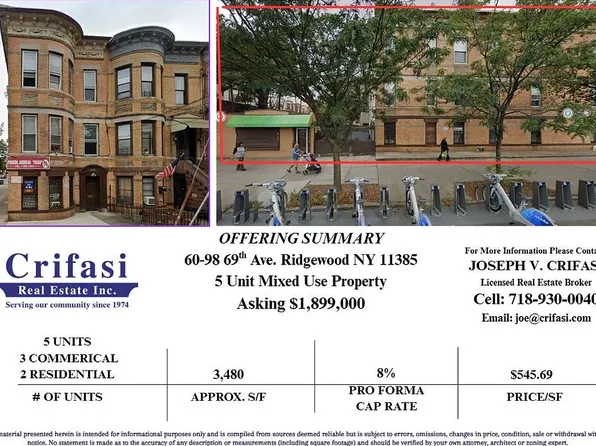 6098 69th Ave, Ridgewood, NY 11385