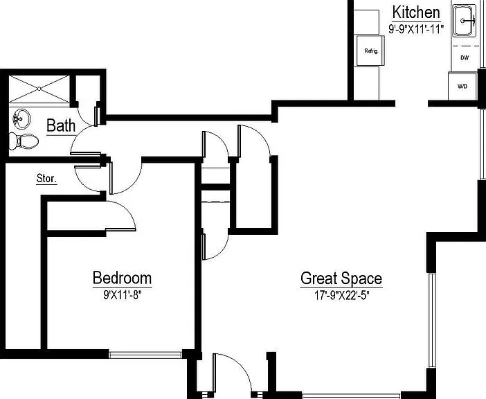 Stunning / Extra Large 1-Bedroom! Faux Hardwood Floors, Washer & Dryer, Stainless Appliances & Pe... — Photo 6