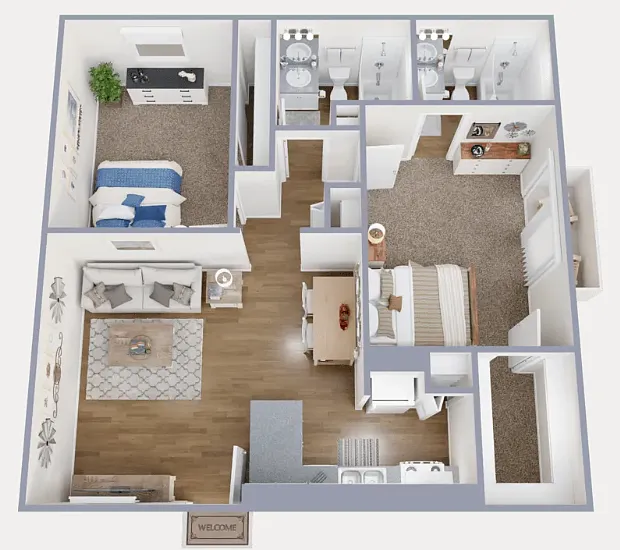 Floor plan B2