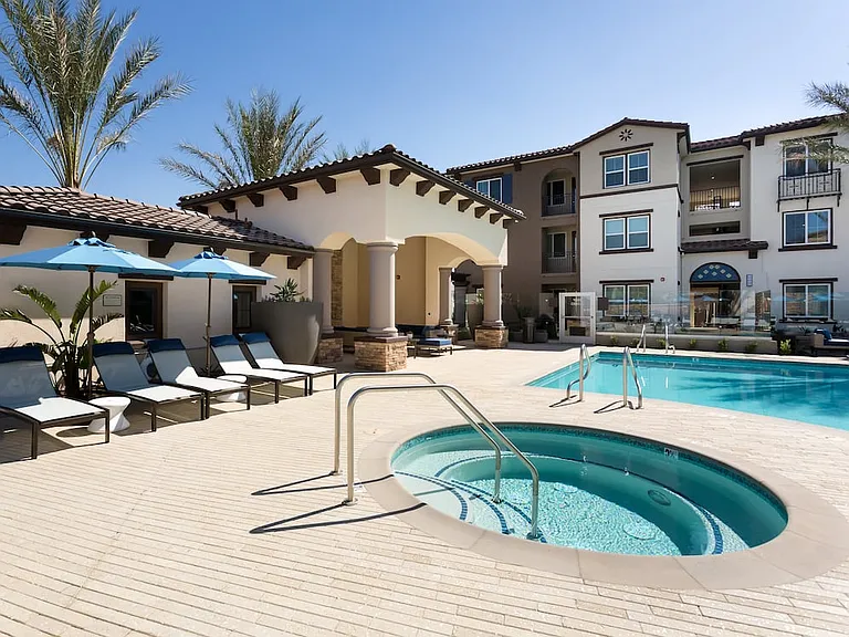 Pool Spa and Lounge Seating
