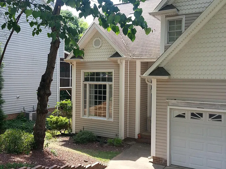Drive way front house view