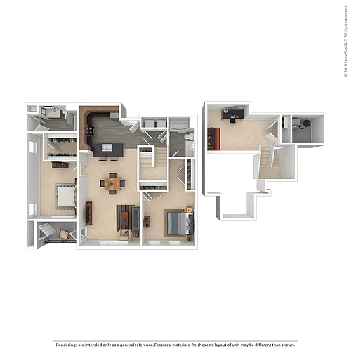 Floor plan CS1 Loft