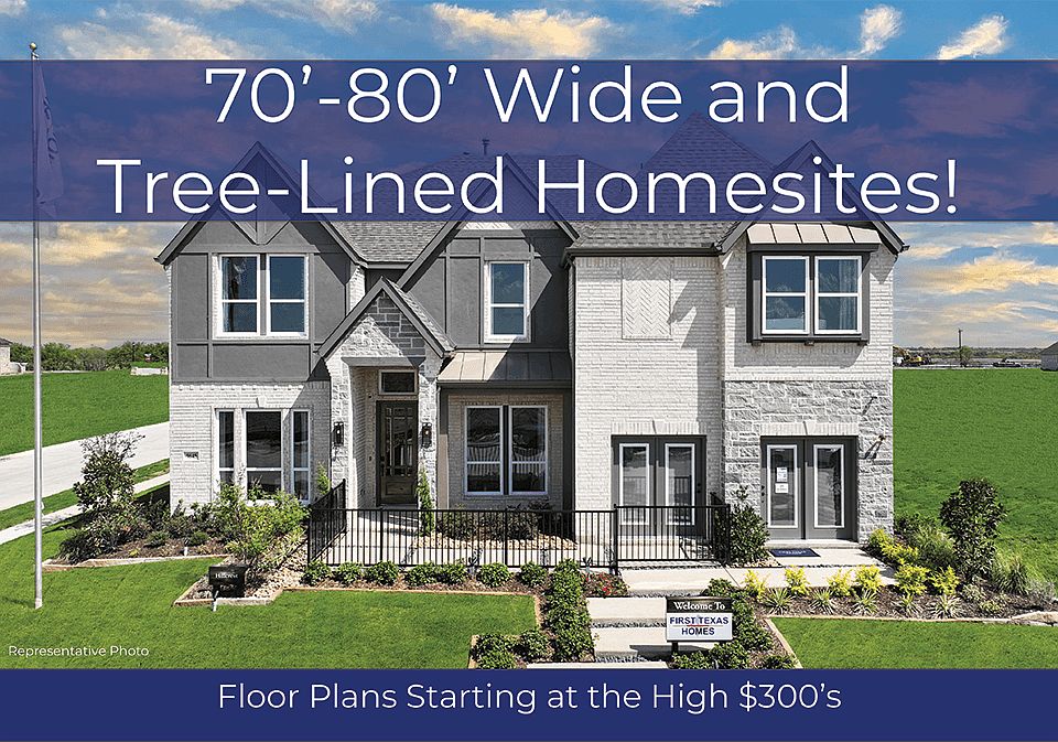 Woodcreek by First Texas Homes in Fate TX Zillow