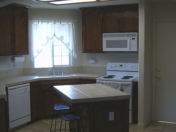 Kitchen with island upgrade