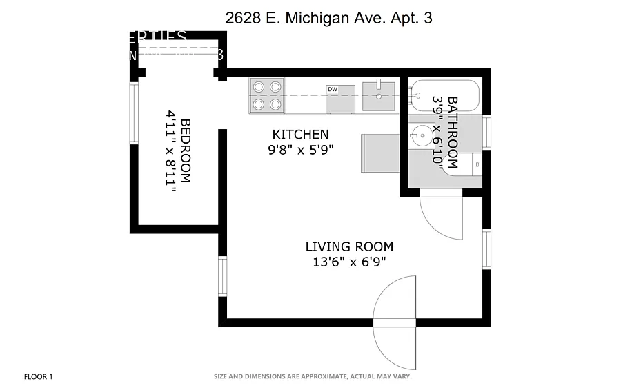Building Photo - 2628 E Michigan Ave #3