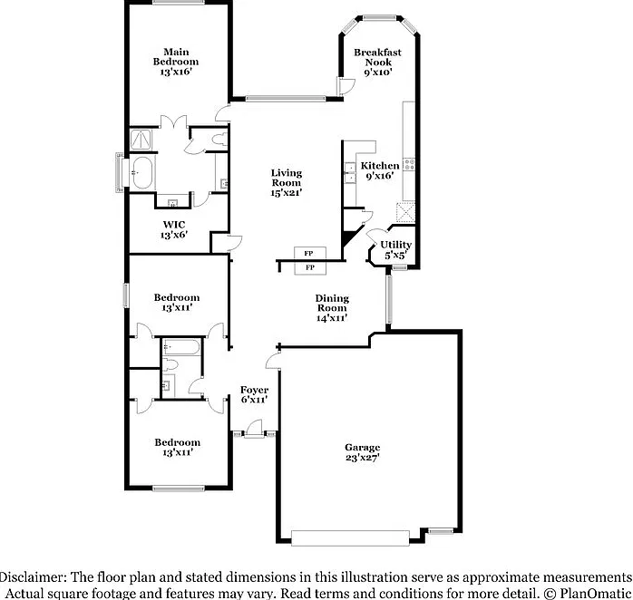 3 bed, 2.0 bath, 1820 sqft, $2,040 — Photo 2