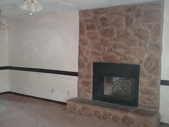 Faux fireplace 