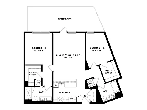 Floor plan B8