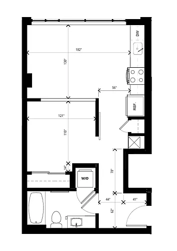 Floor plan A21