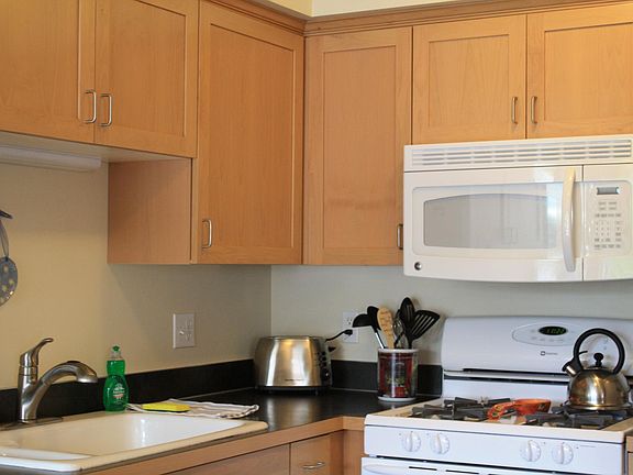 Gas Range and Microwave