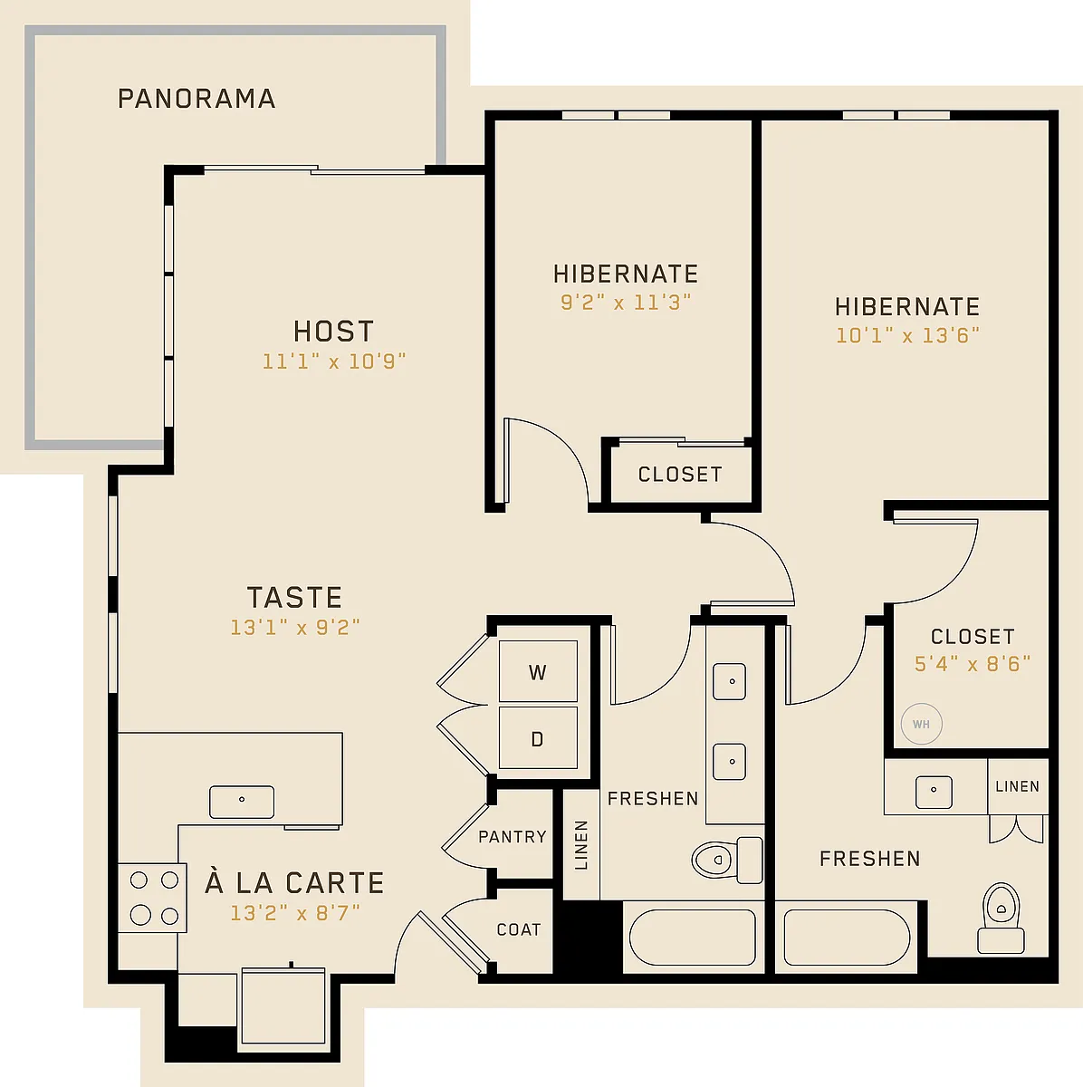 Floor plan B2I