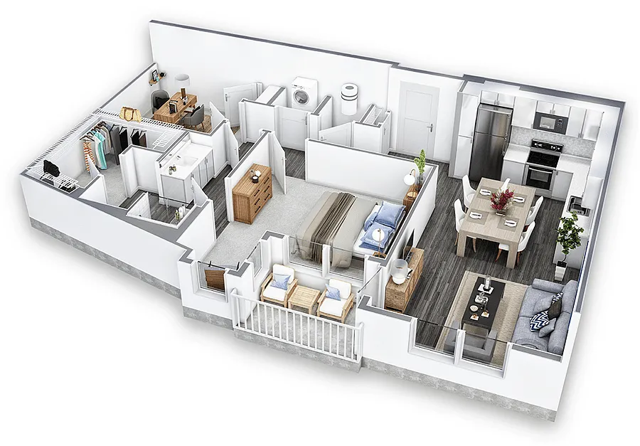 Floor plan Delta