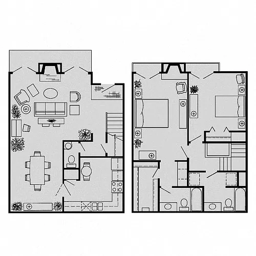 Floor plan M (TwnHm)