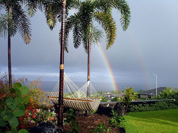 Double rainbow mornings