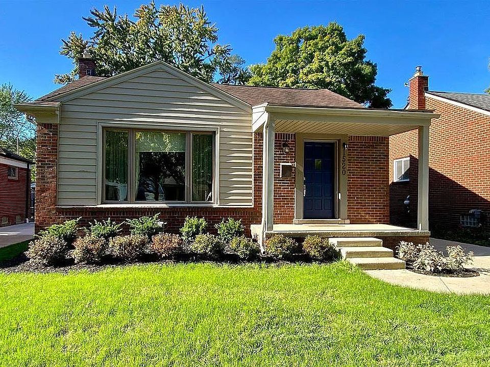Beautiful House Front with New Landscaping