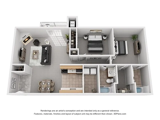 Floor plan The Buckingham
