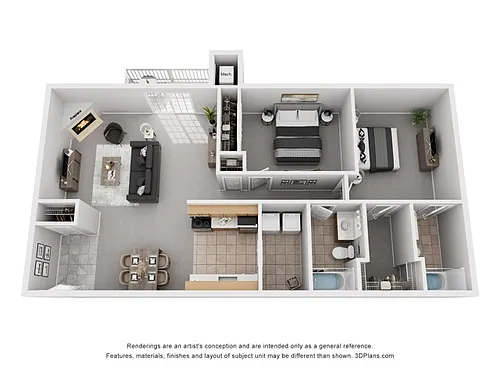 Floor plan The Buckingham