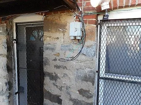 rear entrance