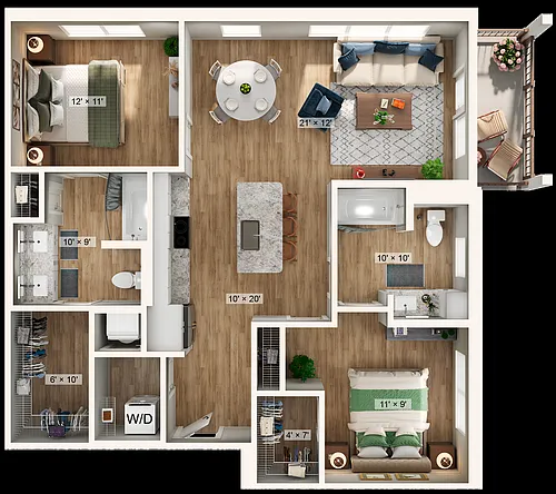 Floor plan B2