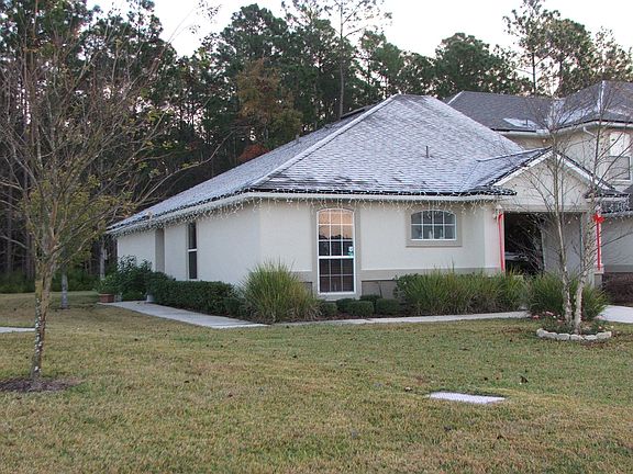 Huge yard and frost on the roof