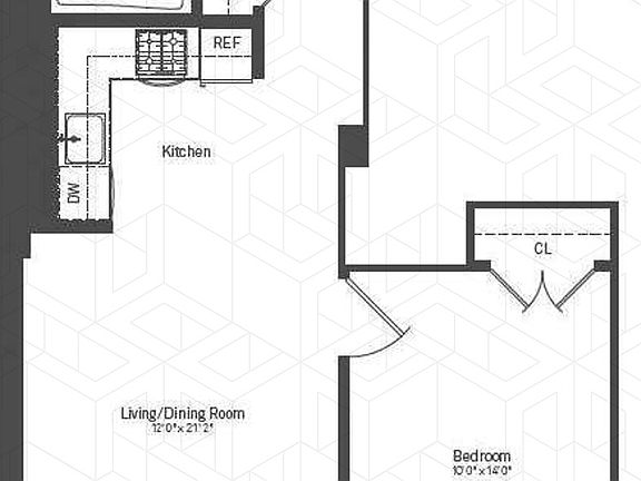 2nd image of 505 W 47th St #6ES