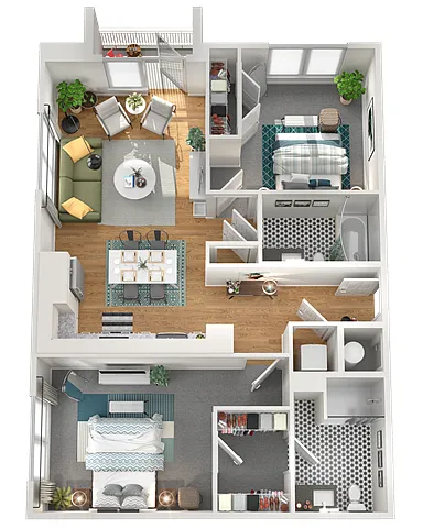 Floor plan D2