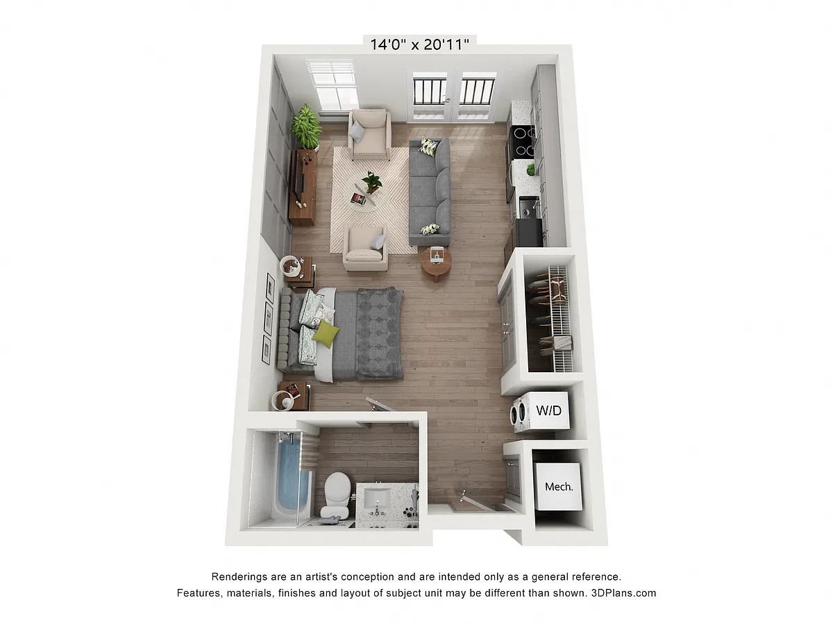 Floor plan Walker