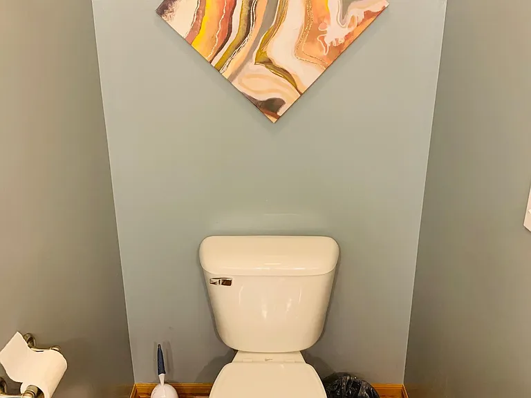 Half bathroom on main floor