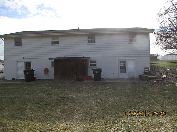 Back view with patio