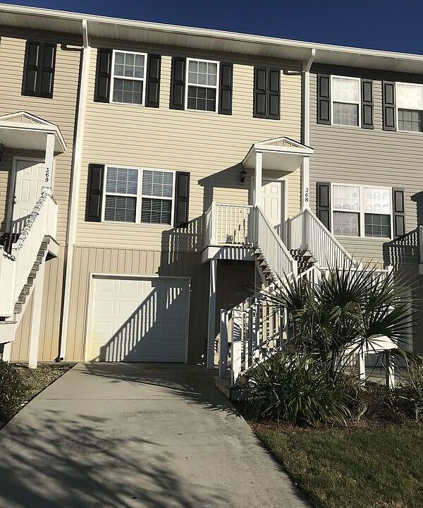 Front of the townhome