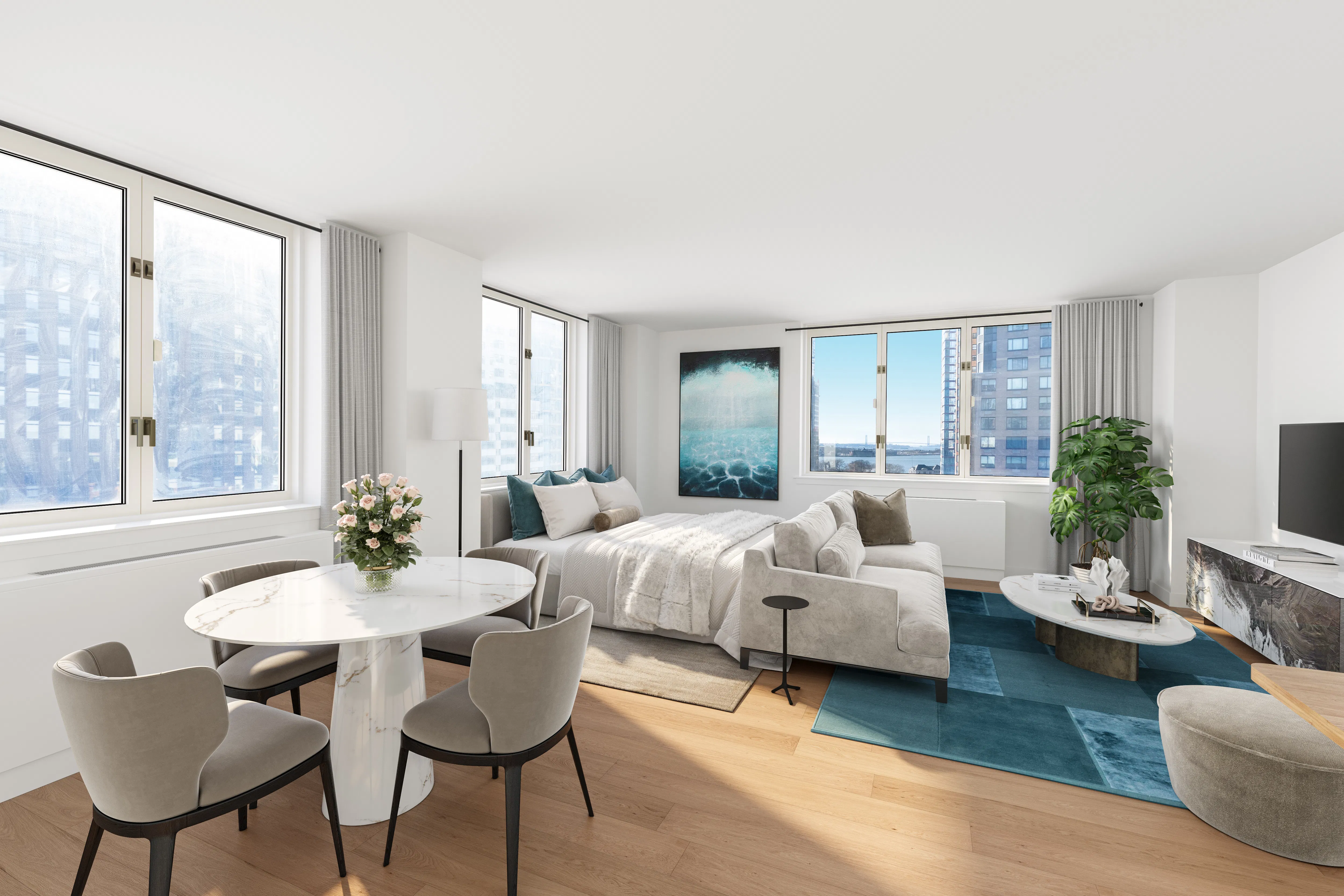 225 Rector Place #12F in Battery Park City, Manhattan | StreetEasy