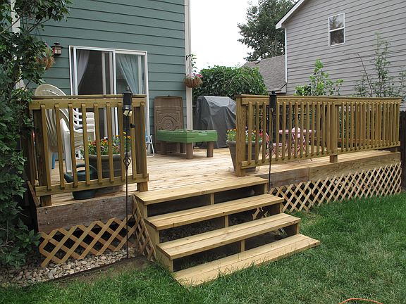 Large deck