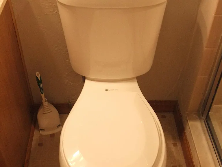 Double flush eco toilets in both bathrooms.