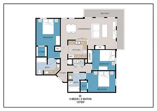 Floor plan I