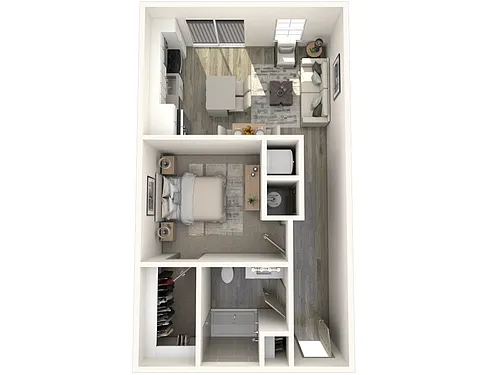 Floor plan Studio