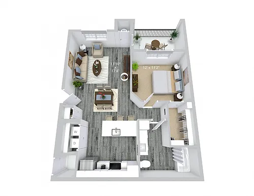 Floor plan Douglas ADA