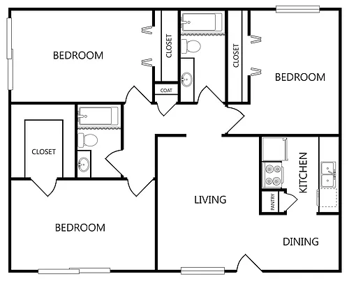 Floor plan H