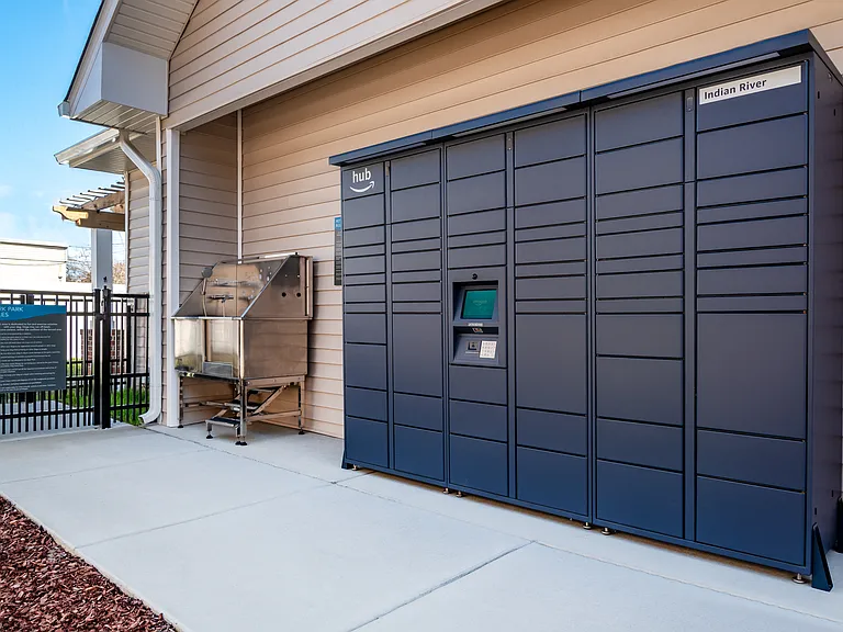 Package Hub for secure package delivery