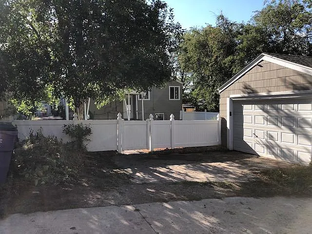 One car garage with extra off street parking