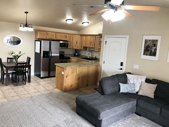 Living Room, Kitchen