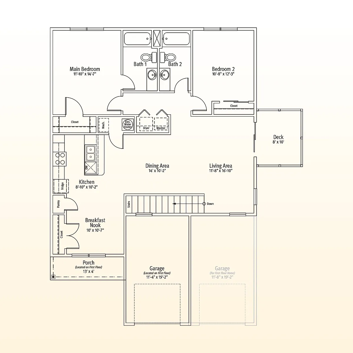 Floor plan The Melanite