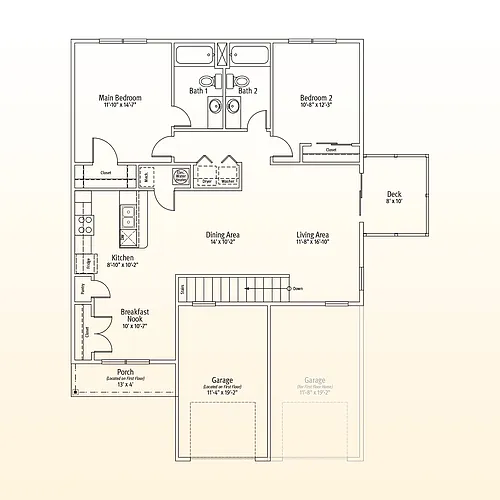 Floor plan The Melanite