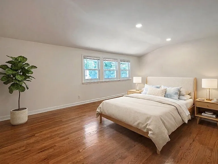 Virtually Staged/ Bedroom 1